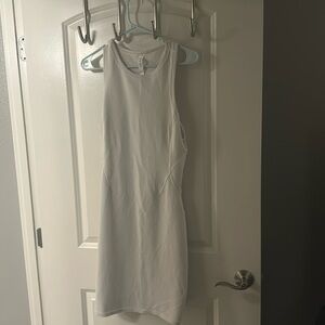 White Lululemon tennis dress